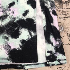 WALKING ON SUNSHINE Kids' Tie Dye Midi Skirt